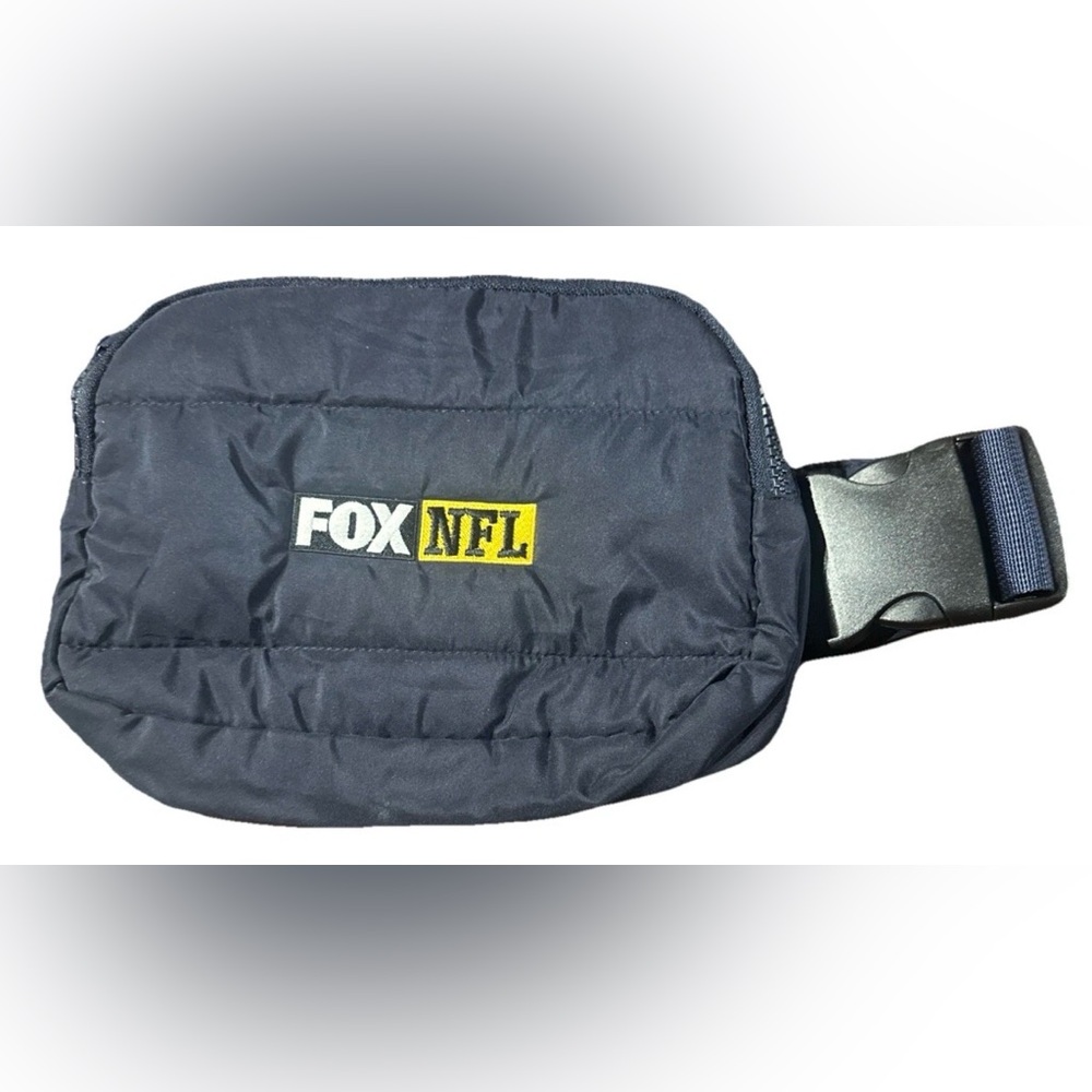 RARE NFL on FOX Promotional Staff Fanny Pack | Adjustable Waist Travel Game Bag